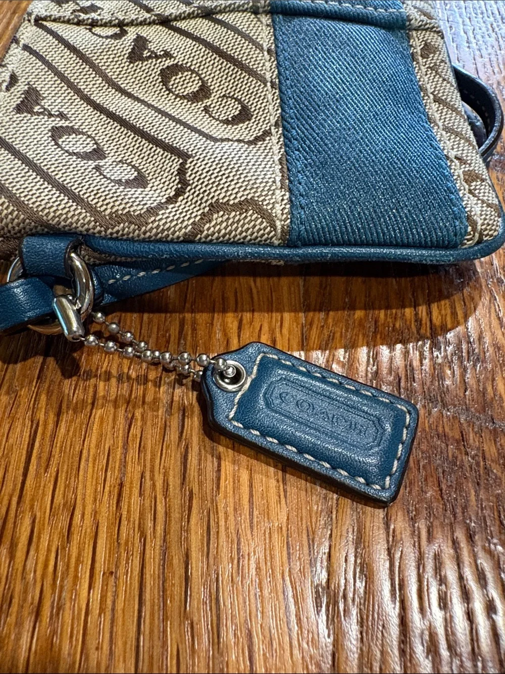 Coach wristlet card